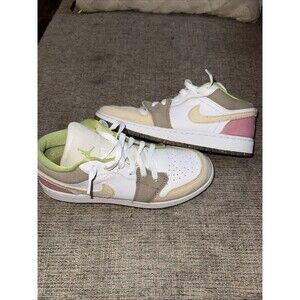Cute New Nike Air Jordan 1 Low GS Sz 6Y Womens  sz8Pastel Vivid Green DJ0341-100